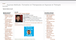 Desktop Screenshot of hypnose-medicale.eu